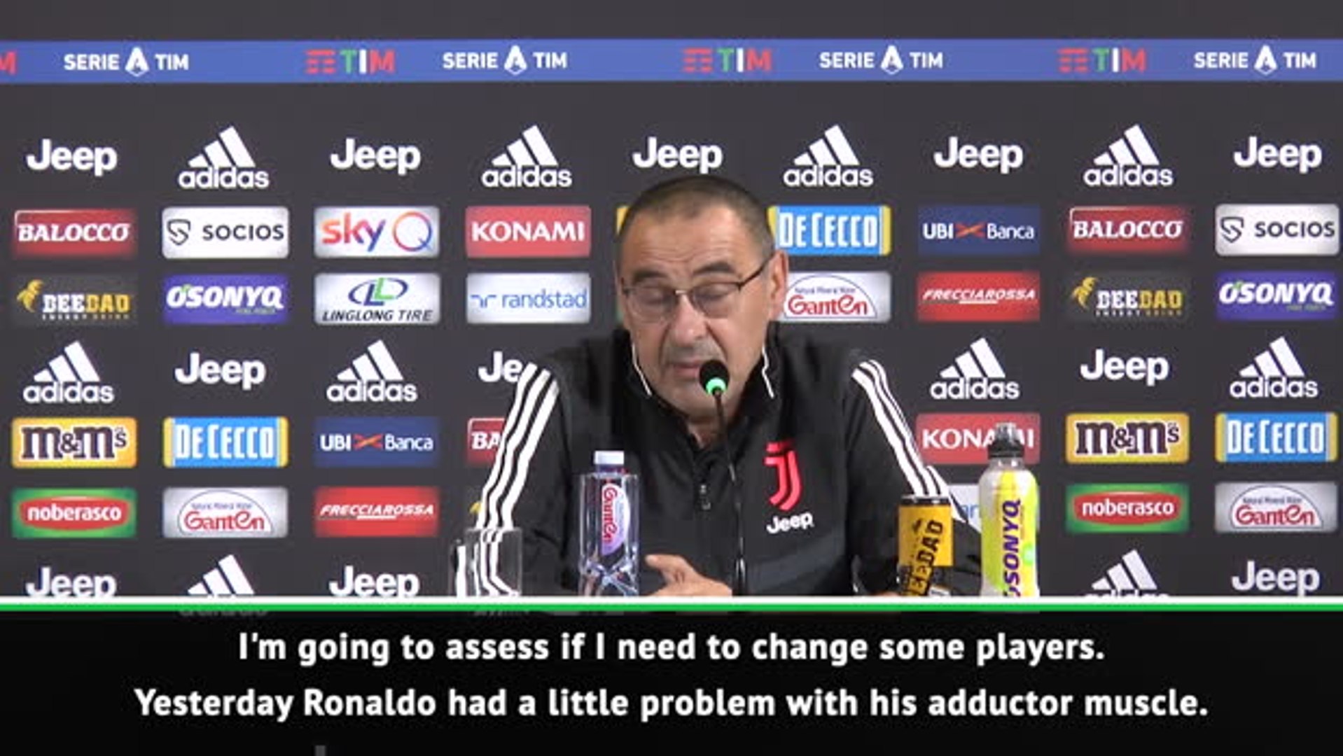 Sarri might rest Ronaldo against Brescia - video Dailymotion