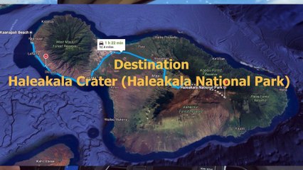 Hiking Down The Haleakala Crater