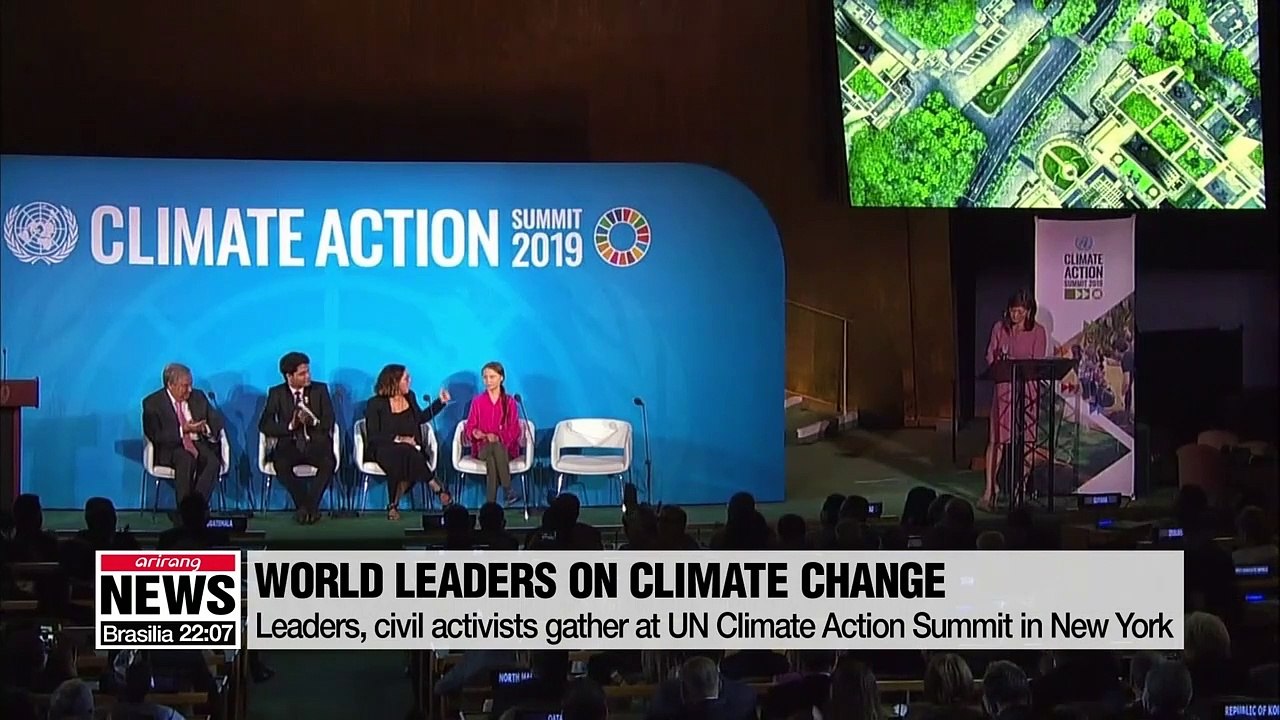 World leaders attend UN Climate Action Summit