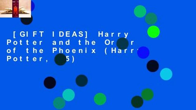 [GIFT IDEAS] Harry Potter and the Order of the Phoenix (Harry Potter, #5)