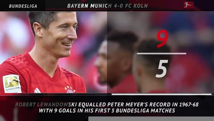 5 Things - Lewandowski breaking records with scoring streak