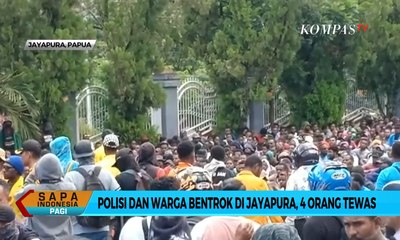Polisi dan Warga Bentrok di Jayapura, 4 Orang Tewas