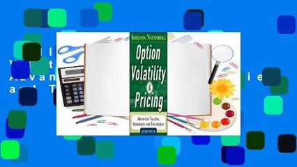 Full E-book  Option Volatility and Pricing: Advanced Trading Strategies and Techniques  Best