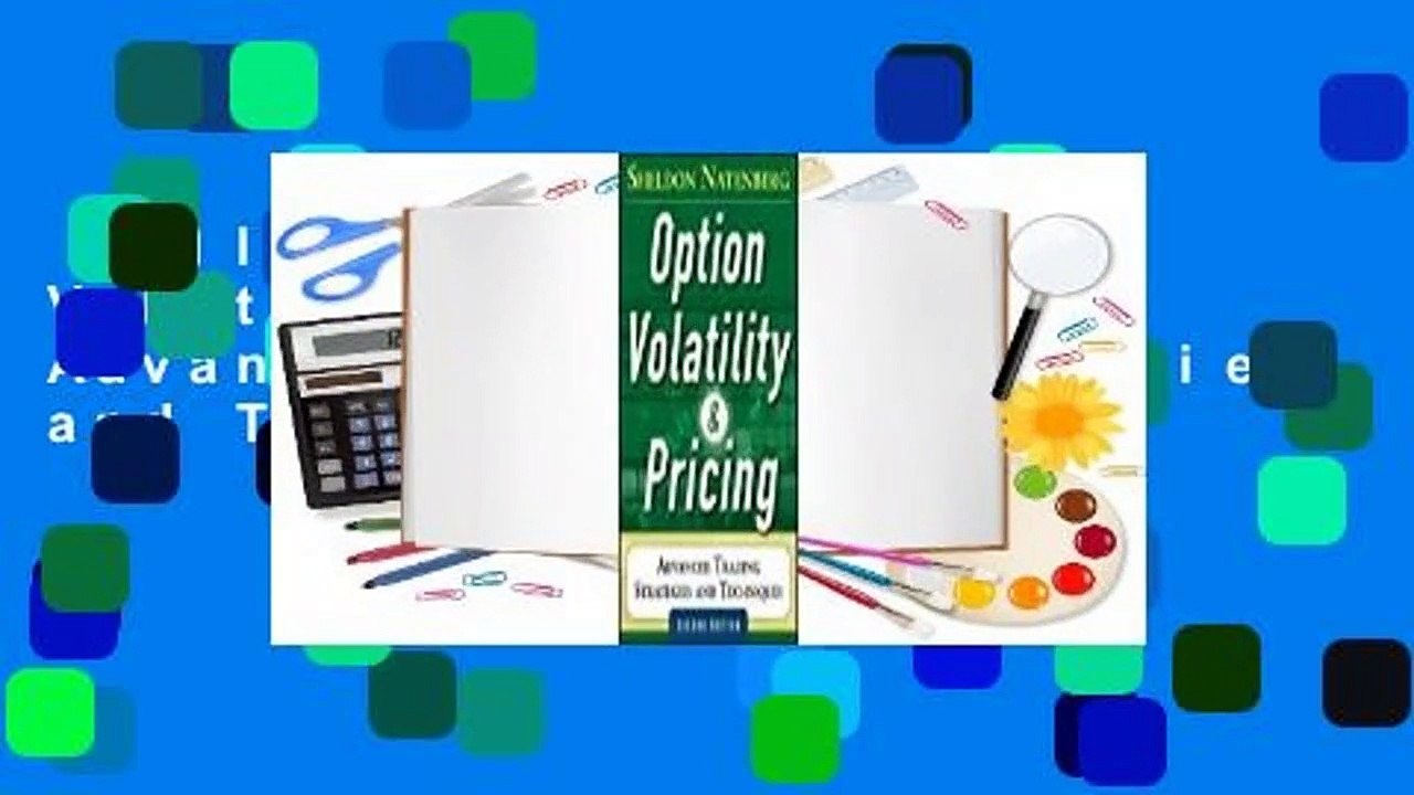 Full E-book  Option Volatility and Pricing: Advanced Trading Strategies and Techniques  Best