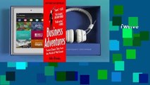 [NEW RELEASES]  Business Adventures: Twelve Classic Tales from the World of Wall Street