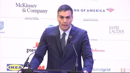 Pedro Sánchez interviene en la Cumbre del Clima de la ONU.