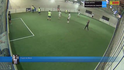 Faute de Alexis   - TEAM ORTHO Vs POMPIERS DE CHAUVIGNY - 23/09/19 20:00 - LIGUE 1