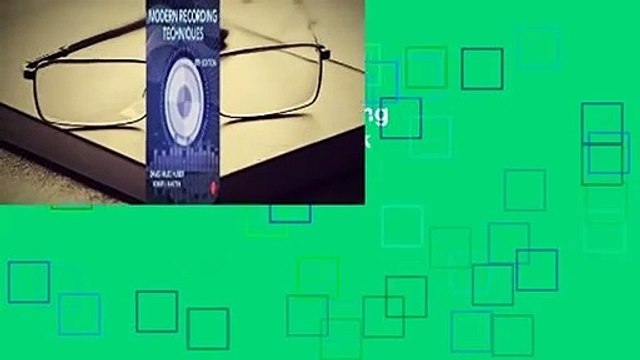Full version Modern Recording Techniques Best Sellers Rank : #4