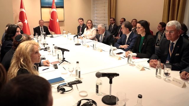 Erdoğan'dan New York'ta dikkat çeken toplantı: Yahudi ve Musevilerle bir araya geldi