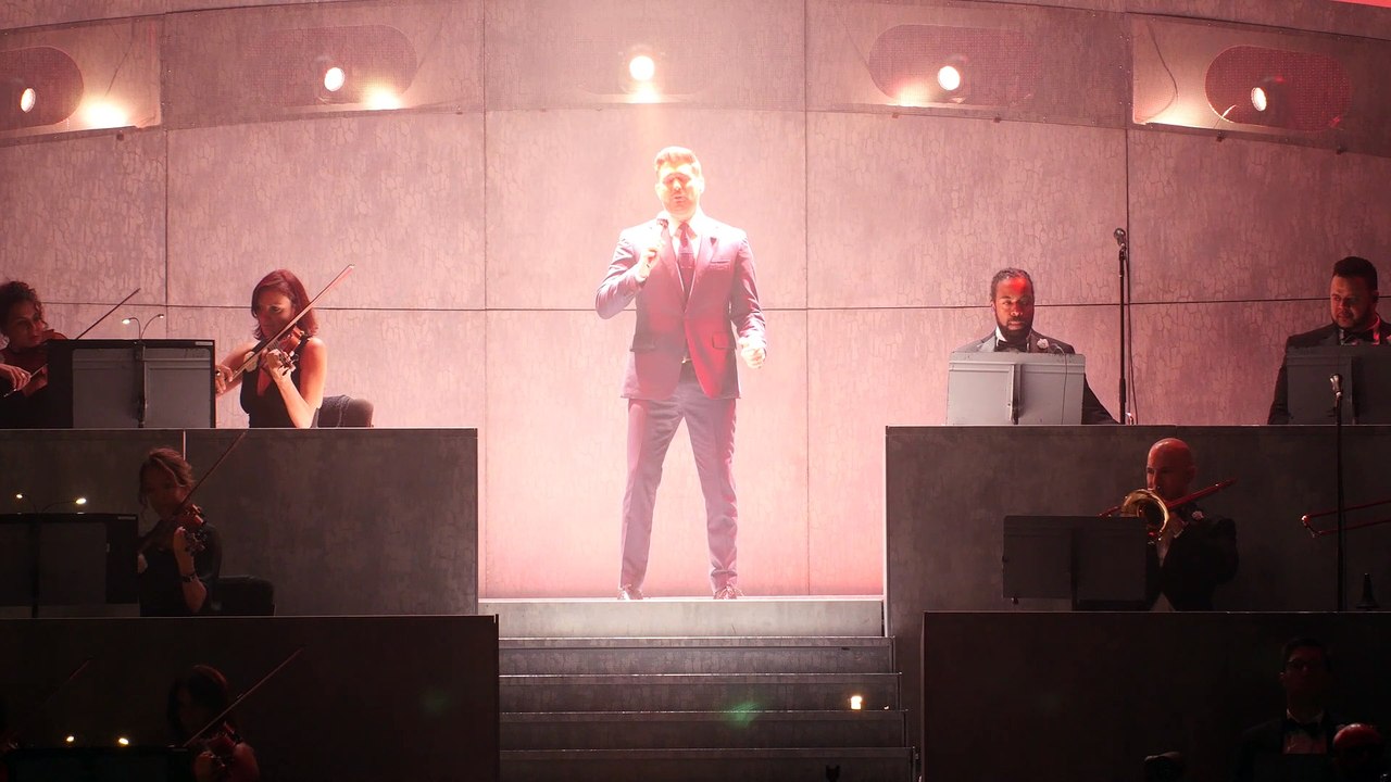 Michael Bublè dal vivo al Forum di Assago