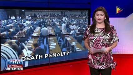 Pagbuhay sa death penalty, muling tinalakay sa Kamara