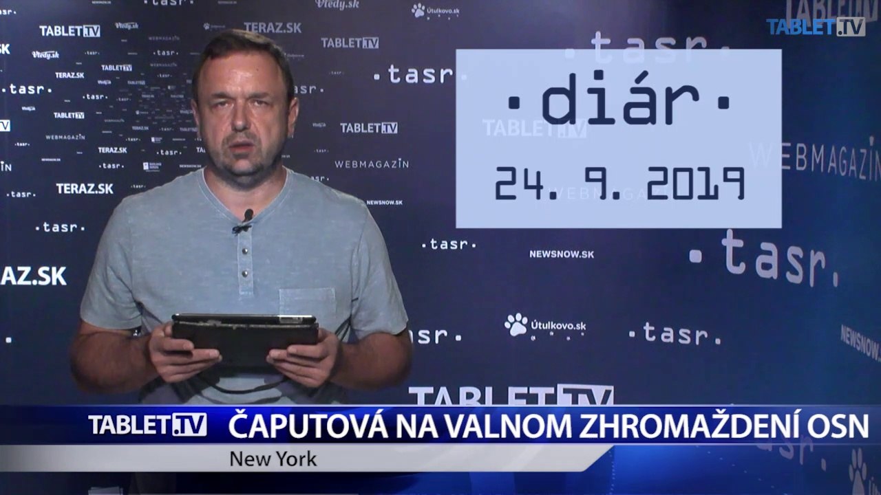 DIÁR: Prezidentka Z. Čaputová na Valnom zhromaždení OSN