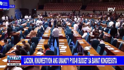 Lacson: Proposed 2020 nat'l budget, bubusisiing mabuti
