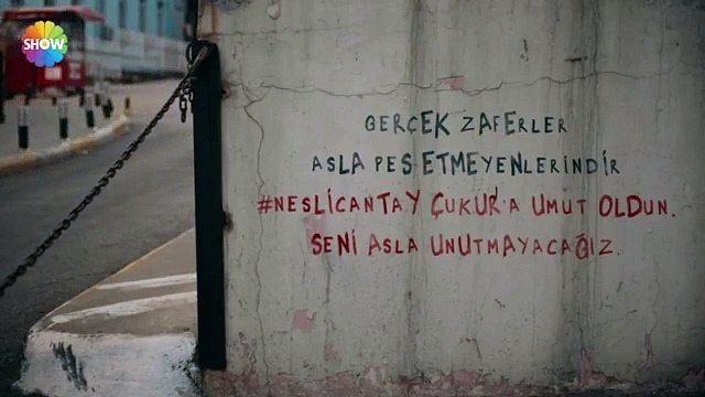 Çukur dizisine damga vuran Neslican Tay sahnesi