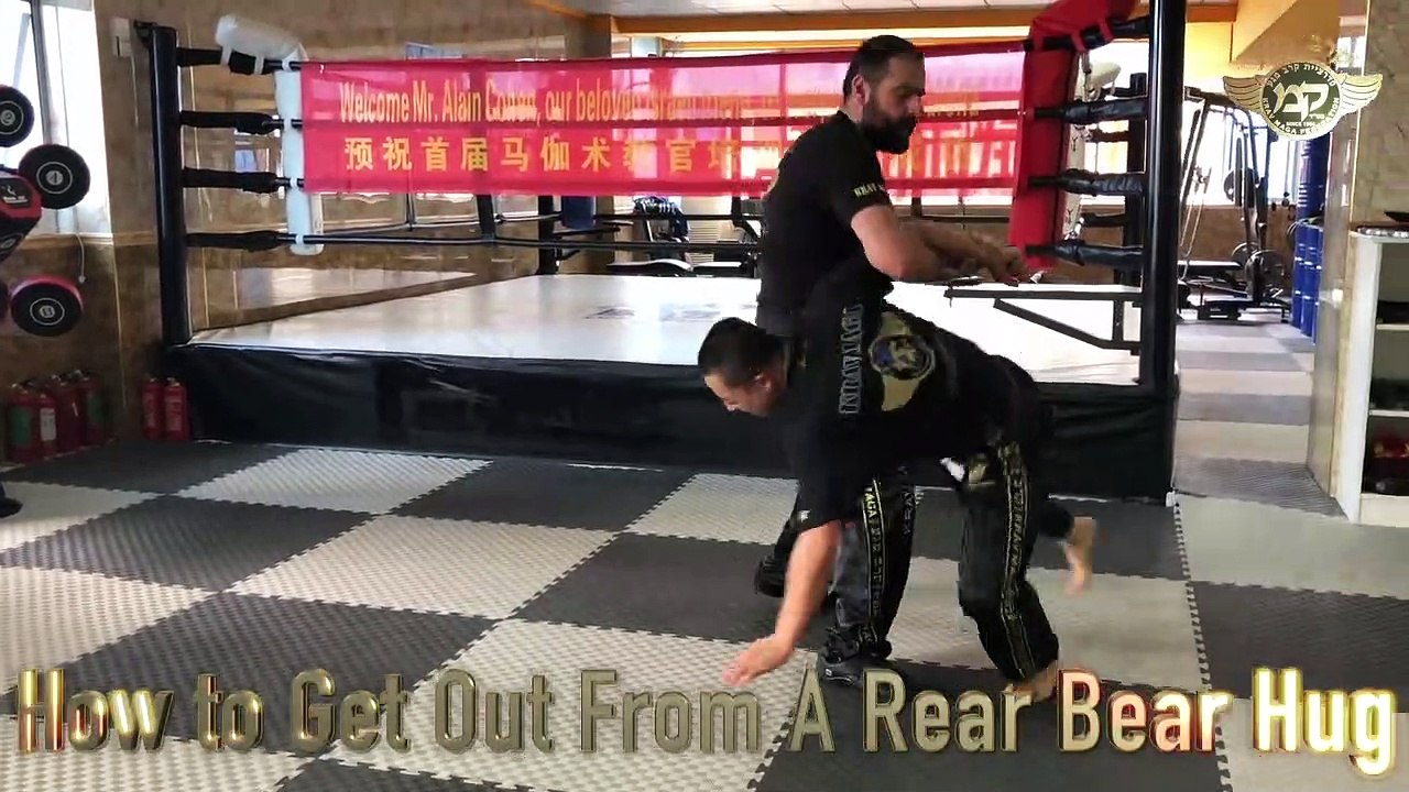 How to Get Out From A Rear Bear Hug  krav-maga-on-line.com