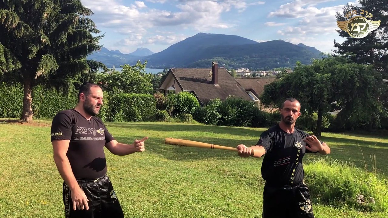 Krav Maga Defense Against A Baseball Bat  krav-maga-on-line.com