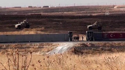 Fırat'ın doğusunda Türk ve ABD askerinin katıldığı ikinci ortak kara devriyesi başladı (4)