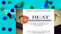 Beat Autoimmune  Best Sellers Rank : #4