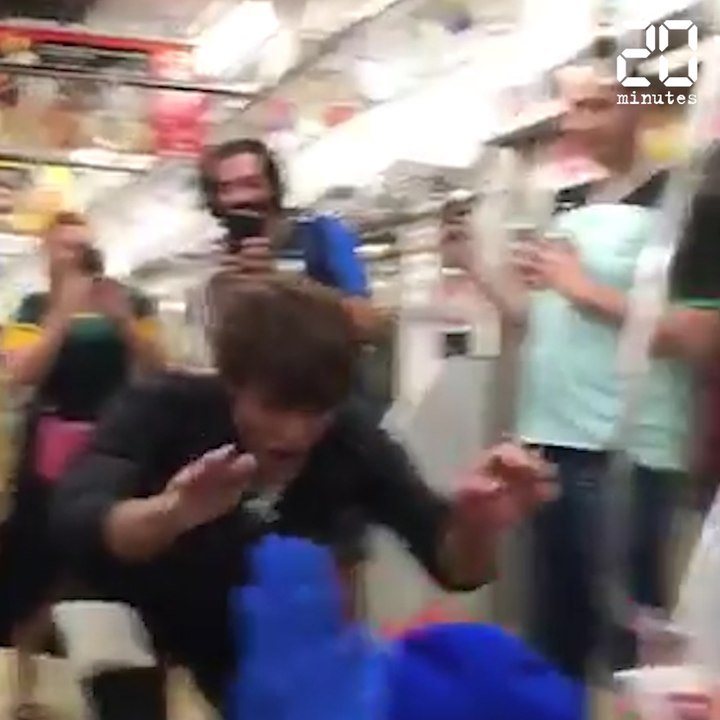 Coupe du monde de rugby 2019 : Un paquito dans le métro japonais crée la polémique