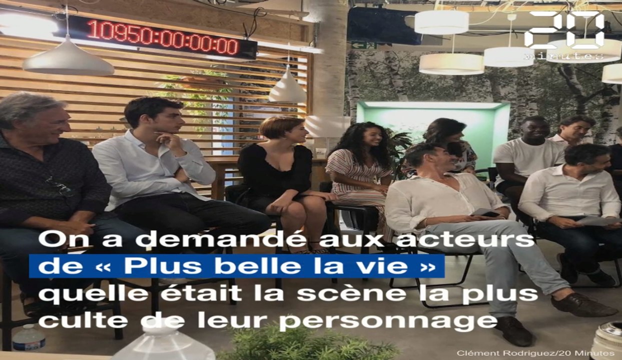 Les acteurs de «Plus belle la vie» nous racontent leur moment le plus culte