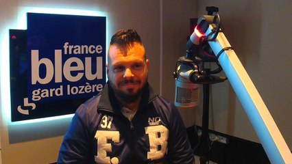 Emilien Veysseyre  pompier, de la caserne de Vergèze