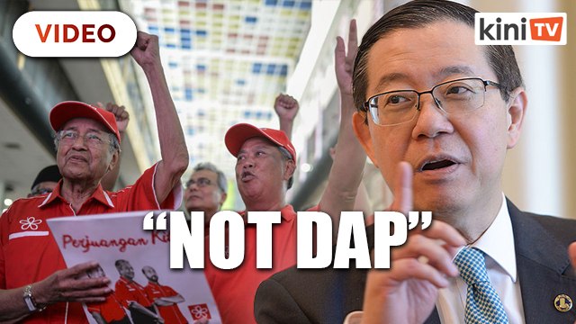 Guan Eng: It's Bersatu, not DAP