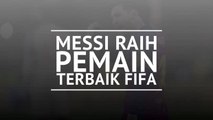 Messi kalahkan Ronaldo dan Van Dijk untuk pemain terbaik FIFA