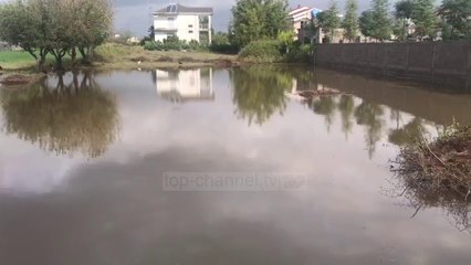 Përmbytet Kurbini, përroi del nga shtrati