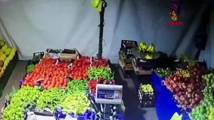 Bursa 3 gece üst üste girdiği manavda muz çalarken görüntülendi