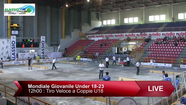 Q1, tir rapide en double U18, Mondial Jeunes U18 et U23, Alassio 2019