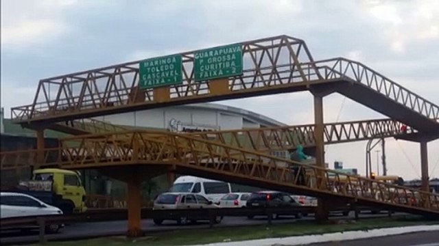 Semana no Trânsito: 'Café na Passarela' leva conscientização a pedestres e ciclistas