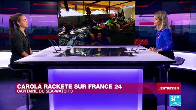 Carola Rackete, capitaine du Sea-Watch 3 : L'Europe doit assumer ses responsabilités vis-à-vis des migrants