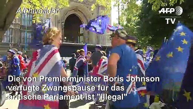 Oberstes Gericht erklärt Zwangspause für britisches Parlament für illegal