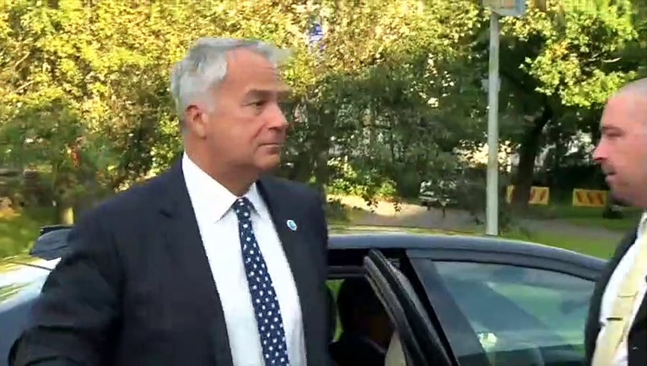 Άφιξη του υπουργού Αγροτικής Ανάπτυξης και Τροφίμων Μάκη Βορίδη στο Συμβούλιο Υπουργών Γεωργίας του Ελσίνκι