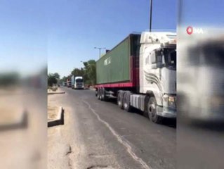 Gazze'de kurulacak Amerikan sahra hastanesinin ekipmanları ulaşmaya başladı