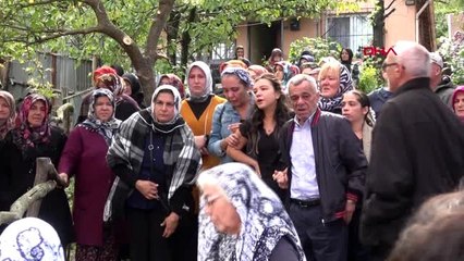 Kocaeli şehit tantürk'ün cenazesi baba ocağında