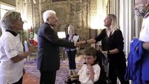 Roma - Mattarella incontra una rappresentanza di SOD Italia (24.09.19)