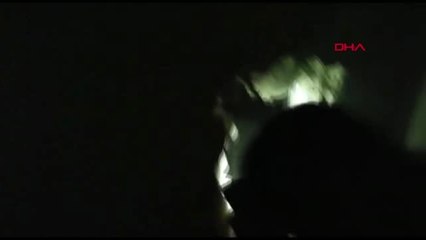 Sultangazi'deki kaçak sigara operasyonu kamerada