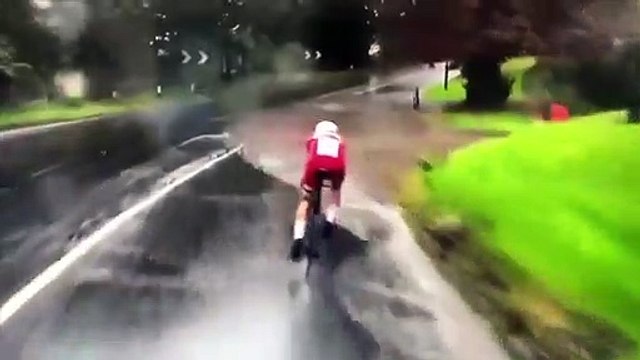 Cycling - World Championships - Attila Valter and Johan Price-Pejtersen Big Crashes During U23 ITT