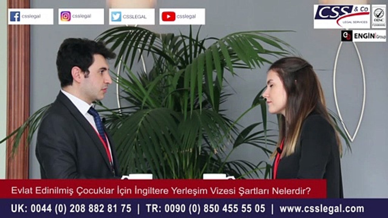 Evlat Edinilmiş Çocuklar İçin İngiltere Yerleşim Vizesi Şartları Nelerdir? - CSS LEGAL