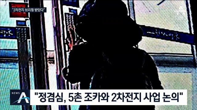 “정경심, 2차 전지 사업보고 받았다”…직접 개입 가능성