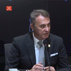 Fikret Orman'ın istifa sinyaliyle sözlerine böyle başladı