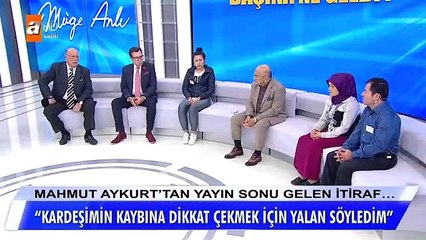 Müge Anlı'da akılalmaz itiraf: Hikayeyi ben uydurdum
