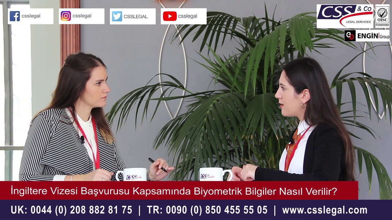 İngiltere Vizesi Başvurusu Biyometrik Bilgiler Nasıl Verilir? - CSS LEGAL