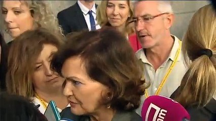 Carmen Calvo asegura que el Gobierno exhumará a Franco "muy rápido"