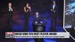 Lionel Messi becomes the most player to receive FIFA best men's player of the year