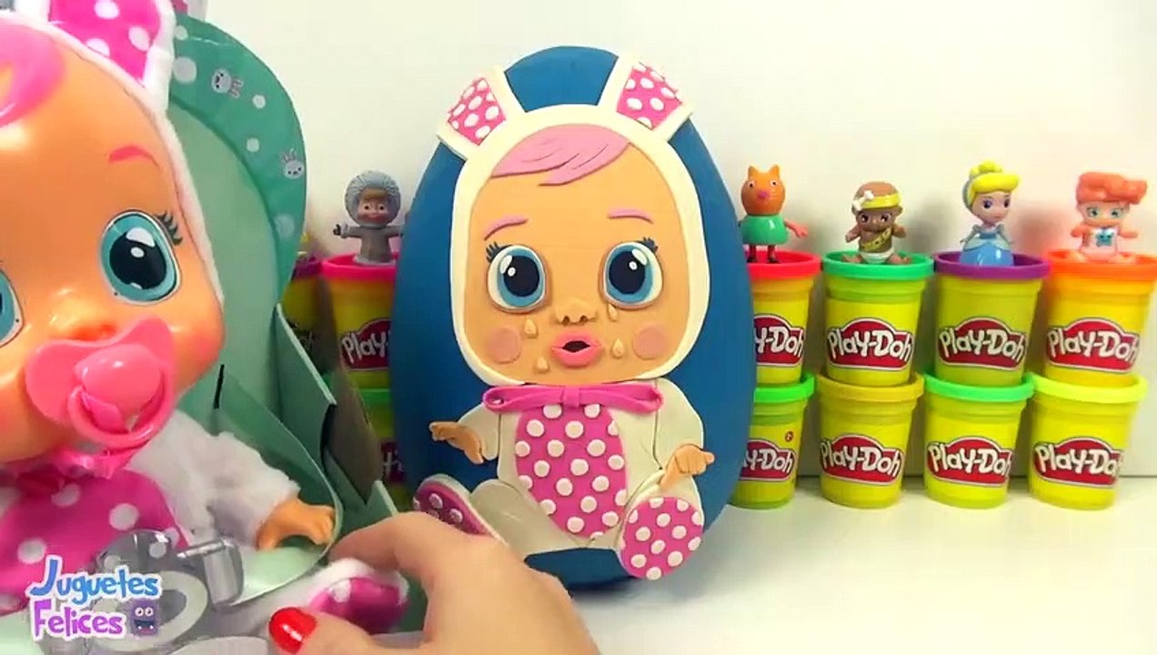 Huevo Sorpresa Gigante de Bebés Llorones de la Muñeca Coney en Español de  Plasti - video Dailymotion
