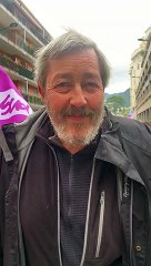 Retraité ce mardi dans les rues d'Annecy