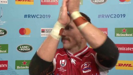 Russia captain Artemyev post match interview