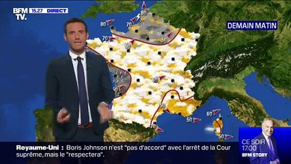 La météo pour ce mercredi 25 septembre 2019